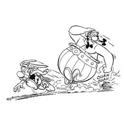 Dibujo para colorear: Asterix y Obelix (Dibujos Animados y Series Animadas) #24401 - Dibujos para Colorear e Imprimir Gratis