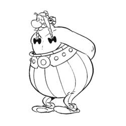 Dibujo para colorear: Asterix y Obelix (Dibujos Animados y Series Animadas) #24403 - Dibujos para Colorear e Imprimir Gratis