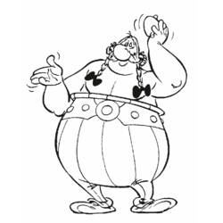 Dibujo para colorear: Asterix y Obelix (Dibujos Animados y Series Animadas) #24438 - Dibujos para Colorear e Imprimir Gratis