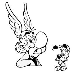 Dibujo para colorear: Asterix y Obelix (Dibujos Animados y Series Animadas) #24455 - Dibujos para Colorear e Imprimir Gratis