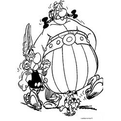 Dibujo para colorear: Asterix y Obelix (Dibujos Animados y Series Animadas) #24486 - Dibujos para Colorear e Imprimir Gratis