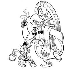 Dibujo para colorear: Asterix y Obelix (Dibujos Animados y Series Animadas) #24487 - Dibujos para Colorear e Imprimir Gratis