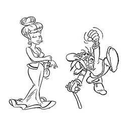Dibujo para colorear: Asterix y Obelix (Dibujos Animados y Series Animadas) #24498 - Dibujos para Colorear e Imprimir Gratis