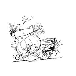 Dibujo para colorear: Asterix y Obelix (Dibujos Animados y Series Animadas) #24516 - Dibujos para Colorear e Imprimir Gratis