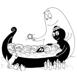 Dibujo Barbapapa (Dibujos Animados y Series Animadas) #184614 para imprimir y colorear