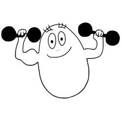 Dibujo Barbapapa (Dibujos Animados y Series Animadas) #184619 para imprimir y colorear