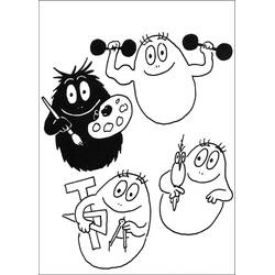 Dibujo Barbapapa (Dibujos Animados y Series Animadas) #184629 para imprimir y colorear