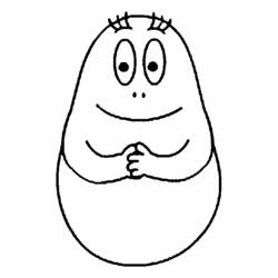 Dibujo para colorear: Barbapapa (Dibujos Animados y Series Animadas) #36432 - Dibujos para Colorear e Imprimir Gratis