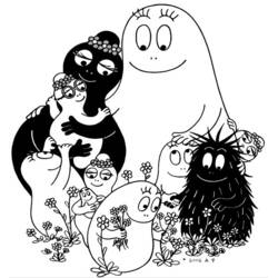 Dibujo para colorear: Barbapapa (Dibujos Animados y Series Animadas) #36445 - Dibujos para Colorear e Imprimir Gratis