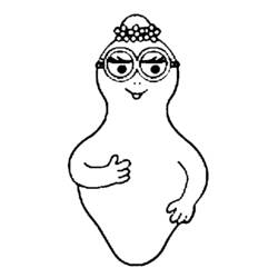 Dibujo para colorear: Barbapapa (Dibujos Animados y Series Animadas) #36446 - Dibujos para Colorear e Imprimir Gratis