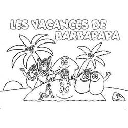 Dibujo para colorear: Barbapapa (Dibujos Animados y Series Animadas) #36460 - Dibujos para Colorear e Imprimir Gratis