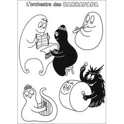 Dibujo Barbapapa (Dibujos Animados y Series Animadas) #36462 para imprimir y colorear