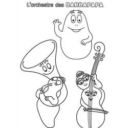 Dibujo Barbapapa (Dibujos Animados y Series Animadas) #36476 para imprimir y colorear