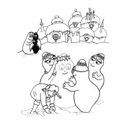 Dibujo para colorear: Barbapapa (Dibujos Animados y Series Animadas) #36481 - Dibujos para Colorear e Imprimir Gratis