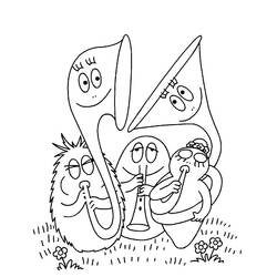 Dibujo Barbapapa (Dibujos Animados y Series Animadas) #36501 para imprimir y colorear