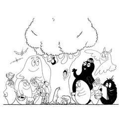 Dibujos para colorear: Barbapapa - Dibujos para Colorear e Imprimir Gratis