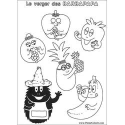 Dibujo para colorear: Barbapapa (Dibujos Animados y Series Animadas) #36521 - Dibujos para Colorear e Imprimir Gratis