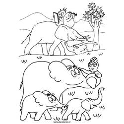 Dibujo para colorear: Barbapapa (Dibujos Animados y Series Animadas) #36538 - Dibujos para Colorear e Imprimir Gratis