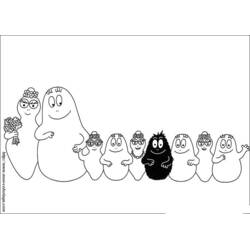 Dibujo para colorear: Barbapapa (Dibujos Animados y Series Animadas) #36540 - Dibujos para Colorear e Imprimir Gratis