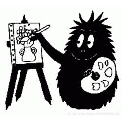 Dibujo para colorear: Barbapapa (Dibujos Animados y Series Animadas) #36550 - Dibujos para Colorear e Imprimir Gratis
