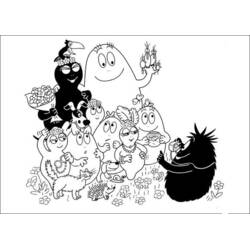 Dibujo para colorear: Barbapapa (Dibujos Animados y Series Animadas) #36558 - Dibujos para Colorear e Imprimir Gratis