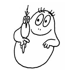 Dibujo para colorear: Barbapapa (Dibujos Animados y Series Animadas) #36568 - Dibujos para Colorear e Imprimir Gratis
