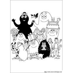 Dibujo para colorear: Barbapapa (Dibujos Animados y Series Animadas) #36577 - Dibujos para Colorear e Imprimir Gratis