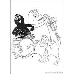 Dibujo Barbapapa (Dibujos Animados y Series Animadas) #36617 para imprimir y colorear