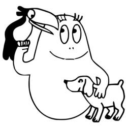 Dibujo para colorear: Barbapapa (Dibujos Animados y Series Animadas) #36621 - Dibujos para Colorear e Imprimir Gratis