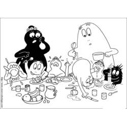 Dibujo para colorear: Barbapapa (Dibujos Animados y Series Animadas) #36662 - Dibujos para Colorear e Imprimir Gratis