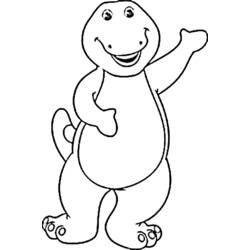 Dibujos para colorear: Barney y friends - Dibujos para Colorear e Imprimir Gratis