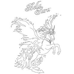 Dibujo para colorear: Bella Sara (Dibujos Animados y Series Animadas) #209669 - Dibujos para Colorear e Imprimir Gratis