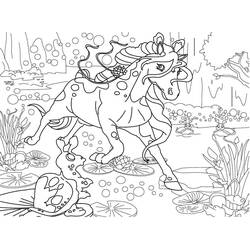 Dibujo para colorear: Bella Sara (Dibujos Animados y Series Animadas) #209671 - Dibujos para Colorear e Imprimir Gratis