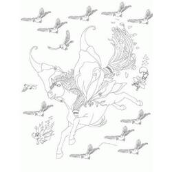 Dibujo para colorear: Bella Sara (Dibujos Animados y Series Animadas) #209674 - Dibujos para Colorear e Imprimir Gratis