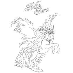 Dibujo para colorear: Bella Sara (Dibujos Animados y Series Animadas) #41303 - Dibujos para Colorear e Imprimir Gratis