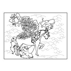 Dibujo para colorear: Bella Sara (Dibujos Animados y Series Animadas) #41304 - Dibujos para Colorear e Imprimir Gratis