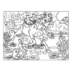 Dibujo para colorear: Bella Sara (Dibujos Animados y Series Animadas) #41307 - Dibujos para Colorear e Imprimir Gratis