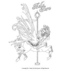 Dibujo para colorear: Bella Sara (Dibujos Animados y Series Animadas) #41309 - Dibujos para Colorear e Imprimir Gratis