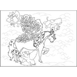 Dibujo para colorear: Bella Sara (Dibujos Animados y Series Animadas) #41316 - Dibujos para Colorear e Imprimir Gratis