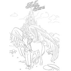 Dibujo para colorear: Bella Sara (Dibujos Animados y Series Animadas) #41326 - Dibujos para Colorear e Imprimir Gratis