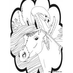 Dibujo para colorear: Bella Sara (Dibujos Animados y Series Animadas) #41331 - Dibujos para Colorear e Imprimir Gratis