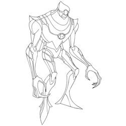 Dibujo Ben 10 (Dibujos Animados y Series Animadas) #184755 para imprimir y colorear