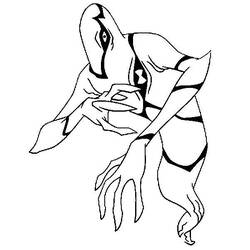 Dibujo para colorear: Ben 10 (Dibujos Animados y Series Animadas) #40414 - Dibujos para Colorear e Imprimir Gratis