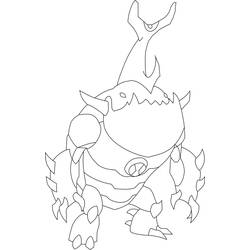 Dibujo para colorear: Ben 10 (Dibujos Animados y Series Animadas) #40446 - Dibujos para Colorear e Imprimir Gratis