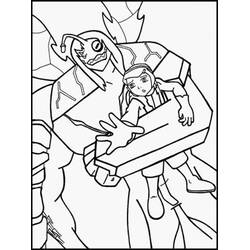 Dibujo para colorear: Ben 10 (Dibujos Animados y Series Animadas) #40503 - Dibujos para Colorear e Imprimir Gratis
