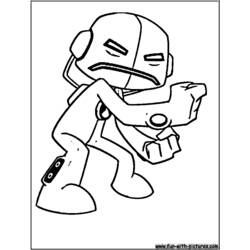 Dibujo para colorear: Ben 10 (Dibujos Animados y Series Animadas) #40542 - Dibujos para Colorear e Imprimir Gratis