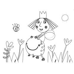 Dibujo para colorear: Ben y Holly's Little Kingdom (Dibujos Animados y Series Animadas) #199082 - Dibujos para Colorear e Imprimir Gratis