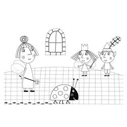 Dibujo para colorear: Ben y Holly's Little Kingdom (Dibujos Animados y Series Animadas) #199087 - Dibujos para Colorear e Imprimir Gratis
