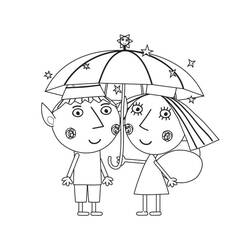 Dibujo para colorear: Ben y Holly's Little Kingdom (Dibujos Animados y Series Animadas) #199090 - Dibujos para Colorear e Imprimir Gratis