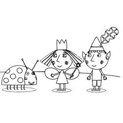 Dibujo para colorear: Ben y Holly's Little Kingdom (Dibujos Animados y Series Animadas) #199091 - Dibujos para Colorear e Imprimir Gratis